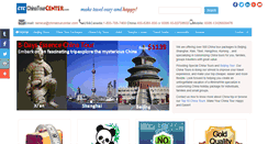 Desktop Screenshot of chinatourcenter.com